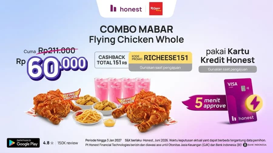 RICHEESE FACTORY X HONEST!