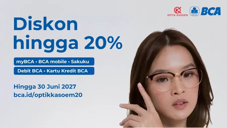 Diskon hingga dari Mandiri!