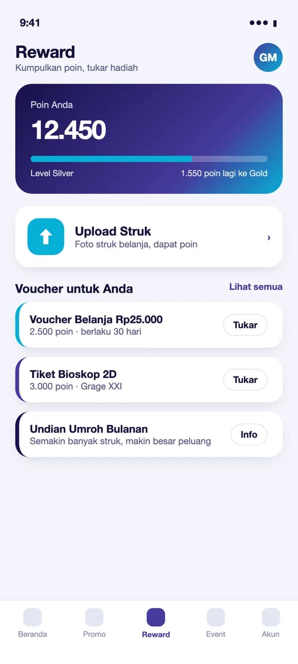 Poin & reward
