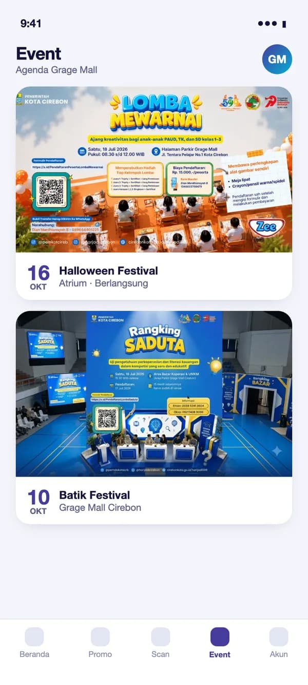Event & agenda